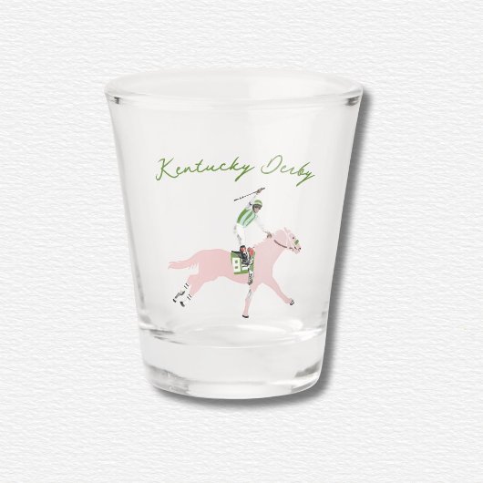 Kentucky Derby Shot Glass Schnapsglas
