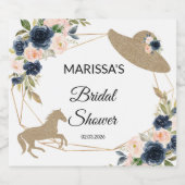 Kentucky Derby Sparkling Wine Label Schaumweinetikett (Einzelnes Label)