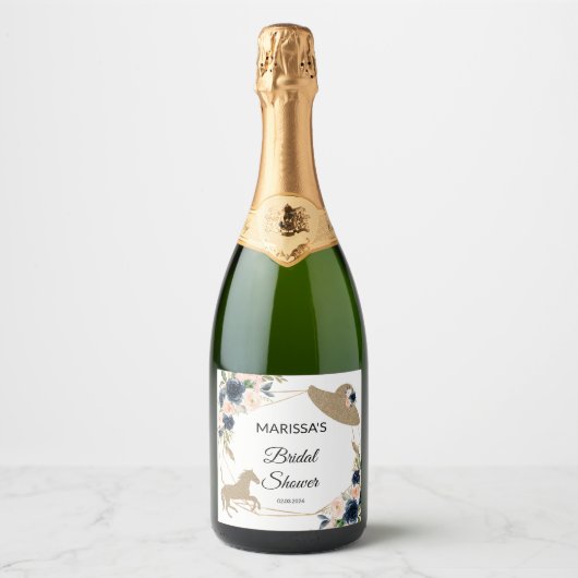 Kentucky Derby Sparkling Wine Label Schaumweinetikett (Vorderseite)
