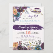 Kentucky Derby Style Fall Bridal Dusche Einladung (Vorderseite)