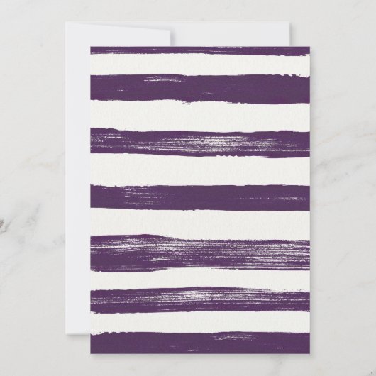 Kentucky Derby Style Fall Bridal Dusche Einladung (Rückseite)