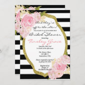 Kentucky Derby - Thema Dusche Einladung (Vorne/Hinten)