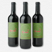 Kentucky Derby Weinetikett