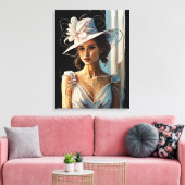 Kentucky Derby Womens Hat Leinwand Wall Art Prints (Insitu (Wohnzimmer))