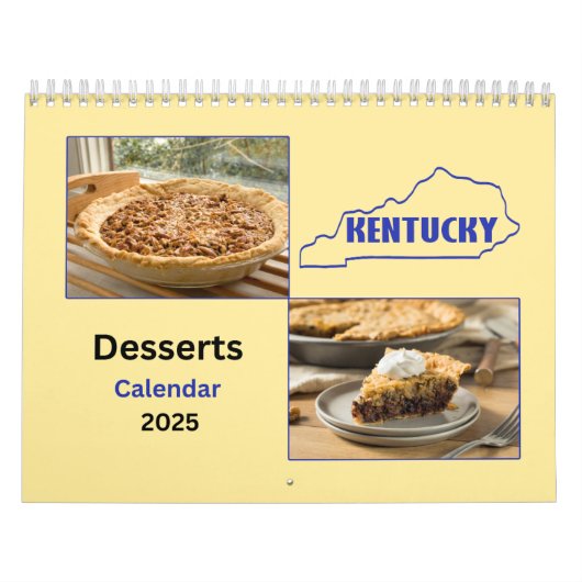 Kentucky Desserts 12 Monatskalender Kalender (Titelbild)