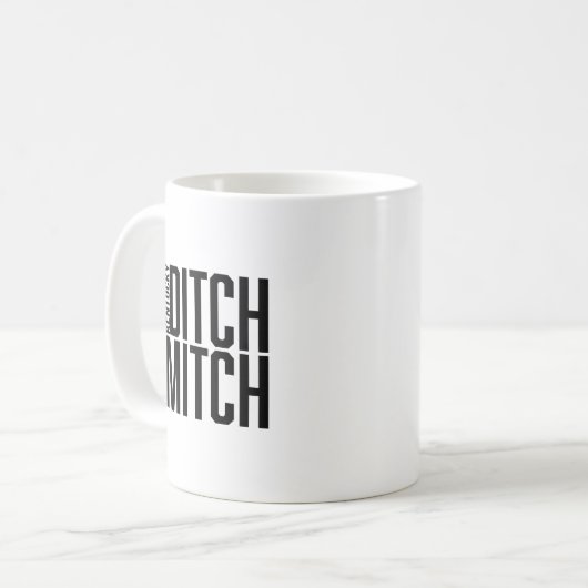 Kentucky Ditch Mitch Mcconnell Keramik Kaffeemasch Kaffeetasse (Vorderseite Links)