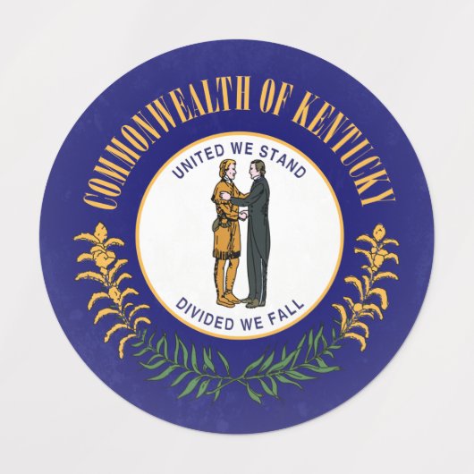 Kentucky Etiketten (Design 1)