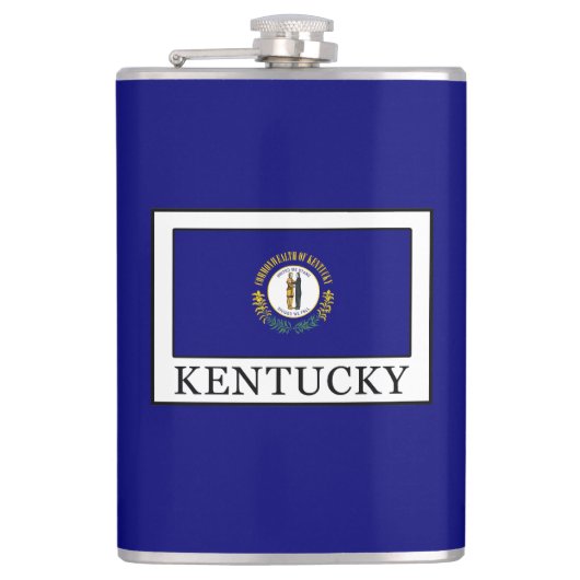 Kentucky Flachmann (Vorderseite)