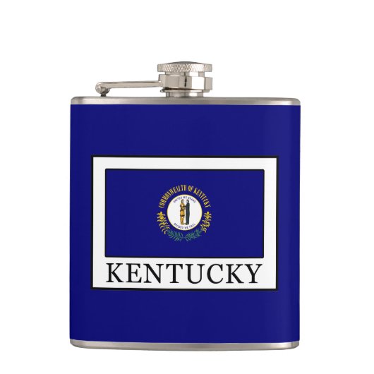 Kentucky Flachmann (Vorderseite)