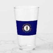 KENTUCKY FLAG GLAS (Vorderseite)