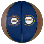 Kentucky-Flagge Basketball (Vertikal)
