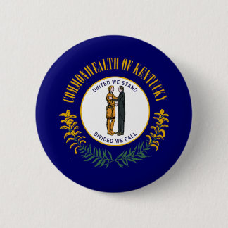 Kentucky-Flagge Button