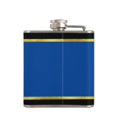 Kentucky-Flagge Flachmann (Rückseite)