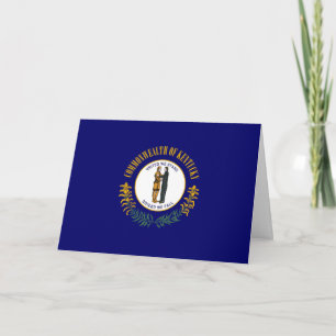 Kentucky-Flagge, Flagge von Kentucky Karte