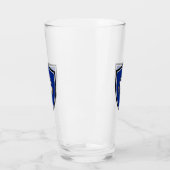 Kentucky-Flagge Glas (Links)
