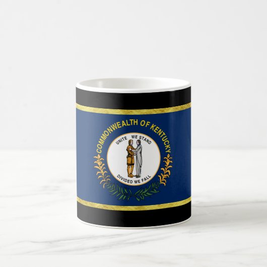 Kentucky-Flagge Kaffeetasse (Mittel)