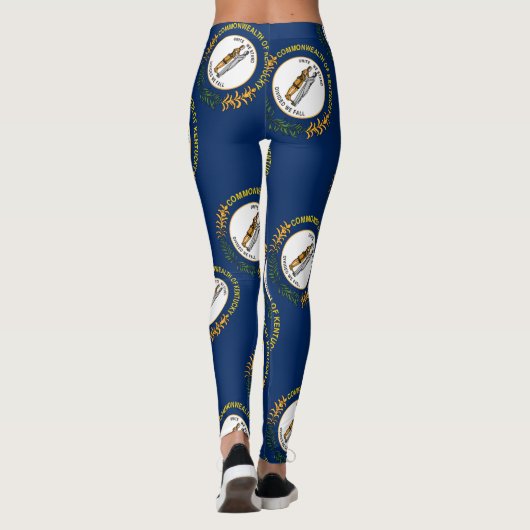 Kentucky-Flagge Leggings (Rückseite)