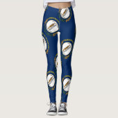 Kentucky-Flagge Leggings (Vorderseite)