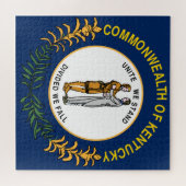 Kentucky-Flagge Puzzle (Horizontal)