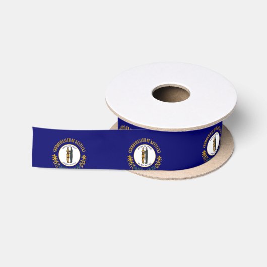 Kentucky-Flagge Satinband (Spule)