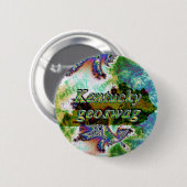 Kentucky Geoswag Swags Geocaching Geschenk-Schatz Button (Vorne & Hinten)