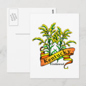 Kentucky Goldenrod Postkarte (Vorne/Hinten)