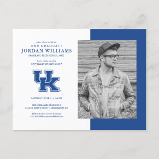Kentucky Grad Bekanntgabe Ankündigungspostkarte