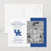 Kentucky Grad Bekanntgabe Ankündigungspostkarte (Vorne/Hinten)