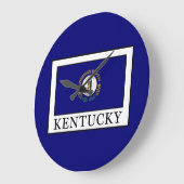 Kentucky Große Wanduhr (Winkel)