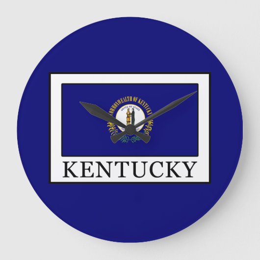 Kentucky Große Wanduhr (Vorderseite)