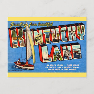 Kentucky Grußsee Postkarte