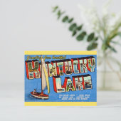 Kentucky Grußsee Postkarte (Stehend Vorderseite)