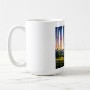 Kentucky Horse Country Bluegrass Szenarische Fluch Kaffeetasse