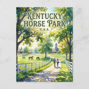 Kentucky Horse Park USA Postkarte