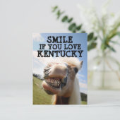KENTUCKY HORSE Postkarte (Stehend Vorderseite)