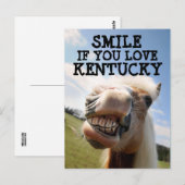 KENTUCKY HORSE Postkarte (Vorne/Hinten)