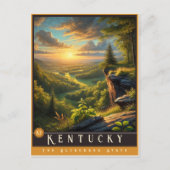 Kentucky | Hyper-Realistisches Staat Postkarte (Vorderseite)