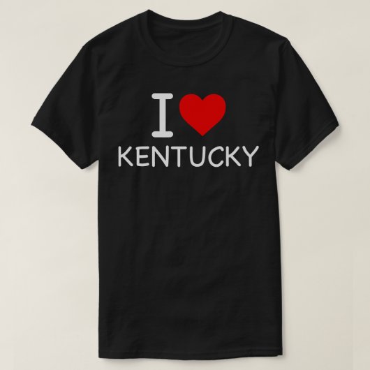 Kentucky I Liebe Icon TShirt (Design vorne)