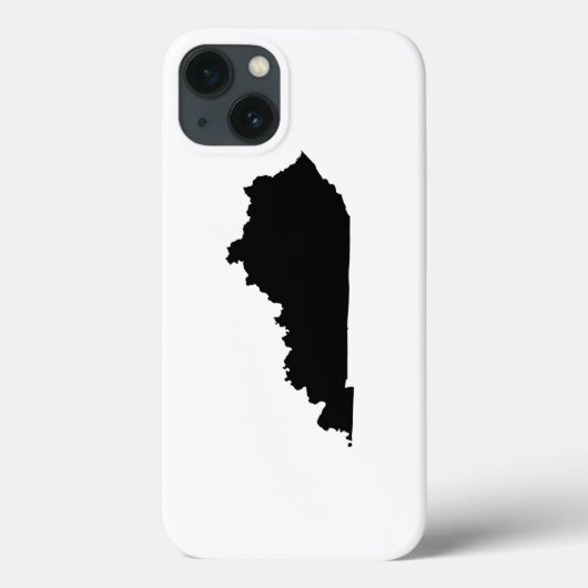 Kentucky in Schwarz und Weiß Case-Mate iPhone Hülle (Rückseite)