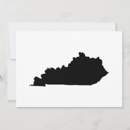 Kentucky in Schwarz und Weiß Einladung