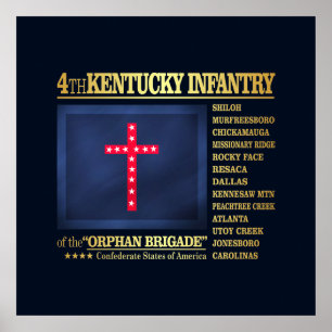 Kentucky Infantry (BA2) Poster