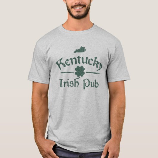 Kentucky Irish Pub St'Patrick's Day T-Shirt (Vorderseite)