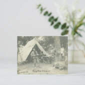 Kentucky Jagdlager 1908 Postkarte (Stehend Vorderseite)