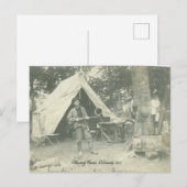 Kentucky Jagdlager 1908 Postkarte (Vorne/Hinten)