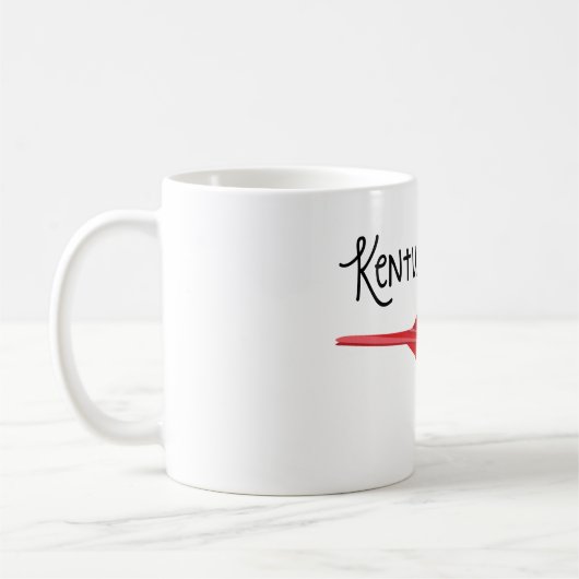 Kentucky-Kardinal Kaffeetasse (Links)