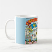 Kentucky-Karte-Mug Kaffeetasse (Links)