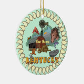 Kentucky Keramik Ornament (Rechts)