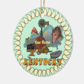 Kentucky Keramik Ornament (Links)