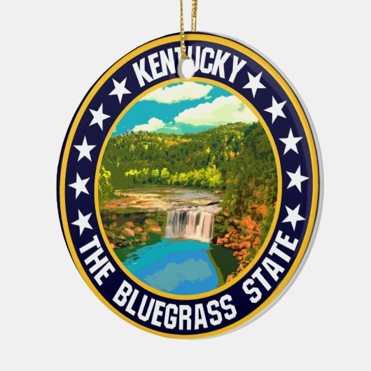 Kentucky Keramik Ornament (Links)