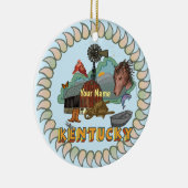 Kentucky Keramik Ornament (Rechts)